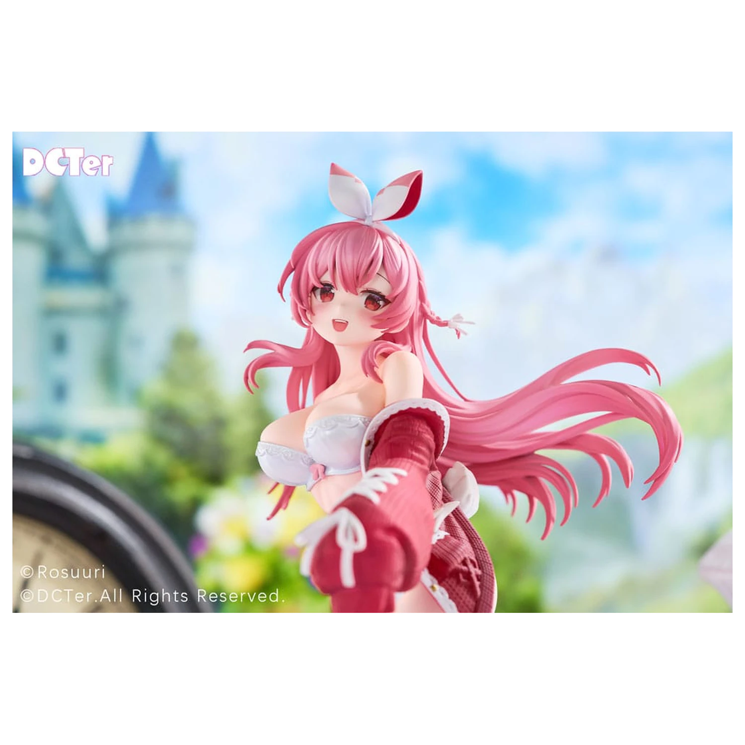 Rosuuri Original Character PVC Socha 1/7 White Rabbit Rosu Swimsuit Ver. 25 cm produktová fotografia