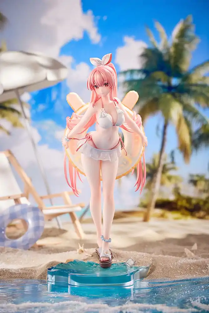 Rosuuri Original Character PVC socha 1/7 White Rabbit Rosu: Swimsuit Ver. 25 cm produktová fotografia