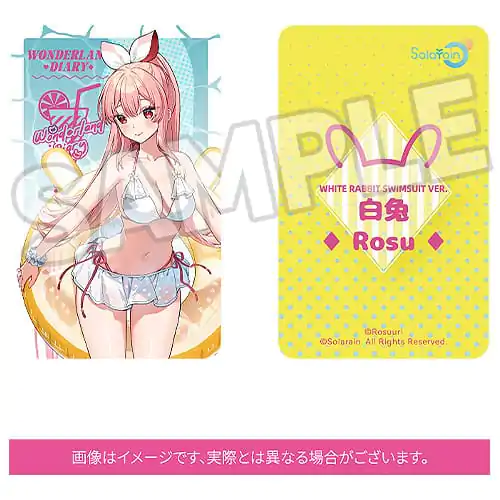 Rosuuri Original Character PVC socha 1/7 White Rabbit Rosu: Swimsuit Ver. 25 cm produktová fotografia
