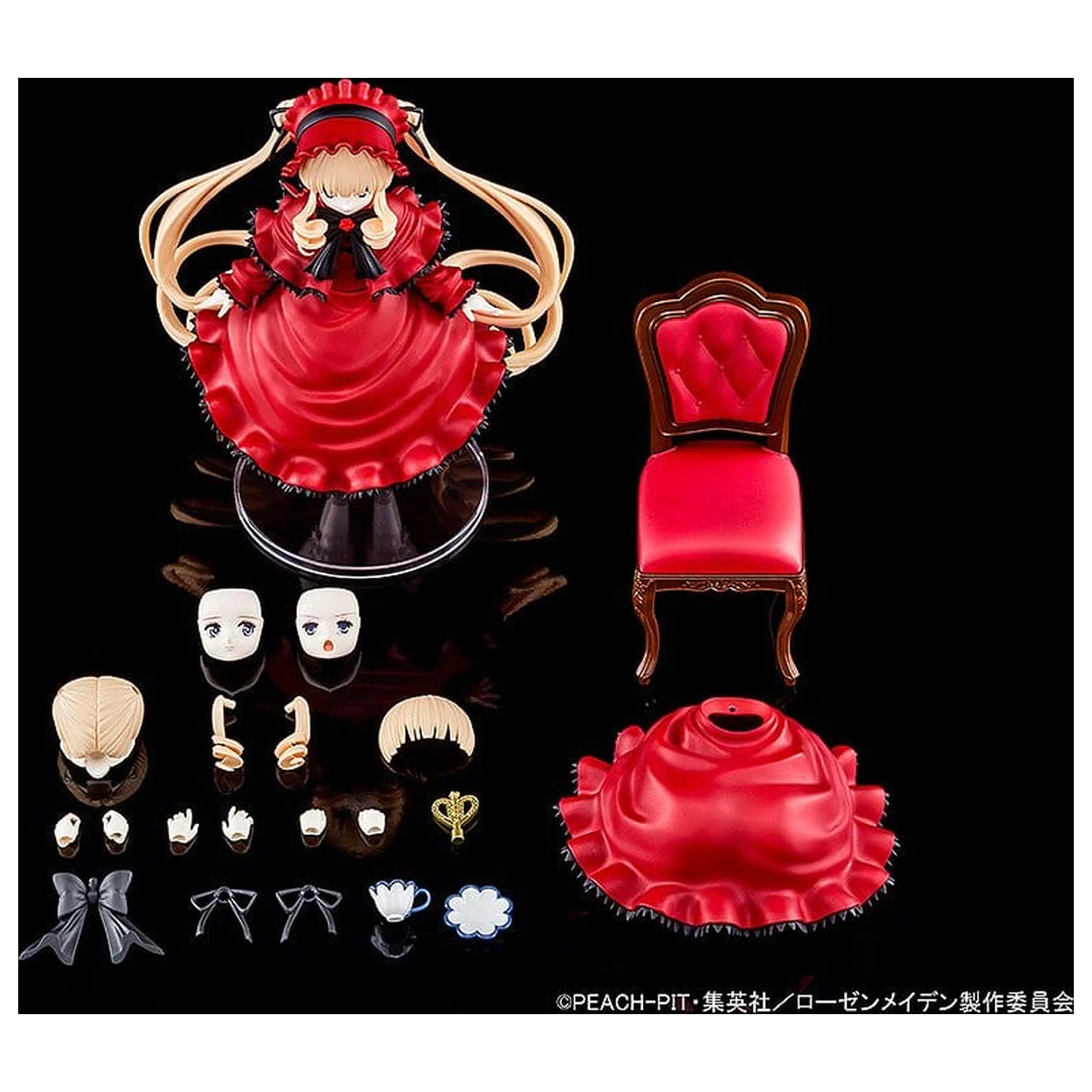 Rozen Maiden plastový model Kit Shinku (Standard Version) 13 cm produktová fotografia