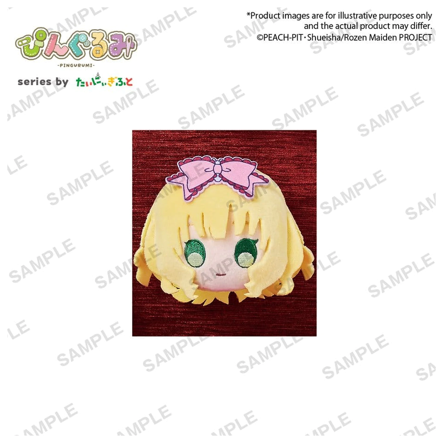Rozen Maiden Pingurumi špendlík obj.1 Hinaichigo 8 cm produktová fotografia
