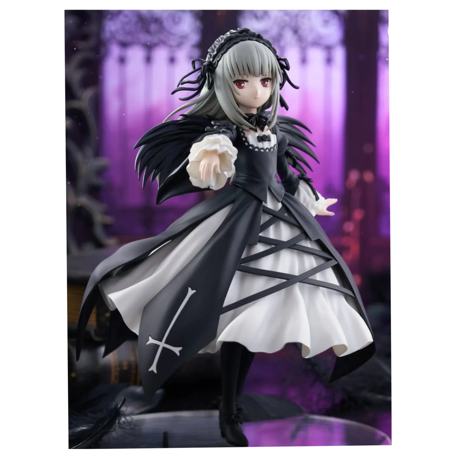 Rozen Maiden Trio-Try-iT PVC socha Suigintou 18 cm produktová fotografia