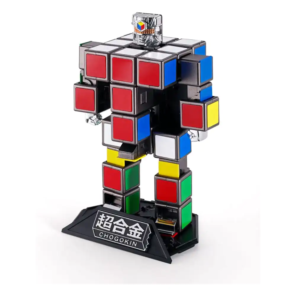 Rubik´s Cube Soul of Chogokin Diecast Akčná Figúrka Rubik´s Cube Robo 15 cm termékfotó