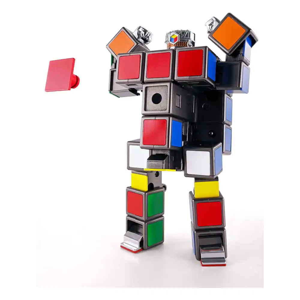 Rubik´s Cube Soul of Chogokin Diecast Akčná Figúrka Rubik´s Cube Robo 15 cm termékfotó