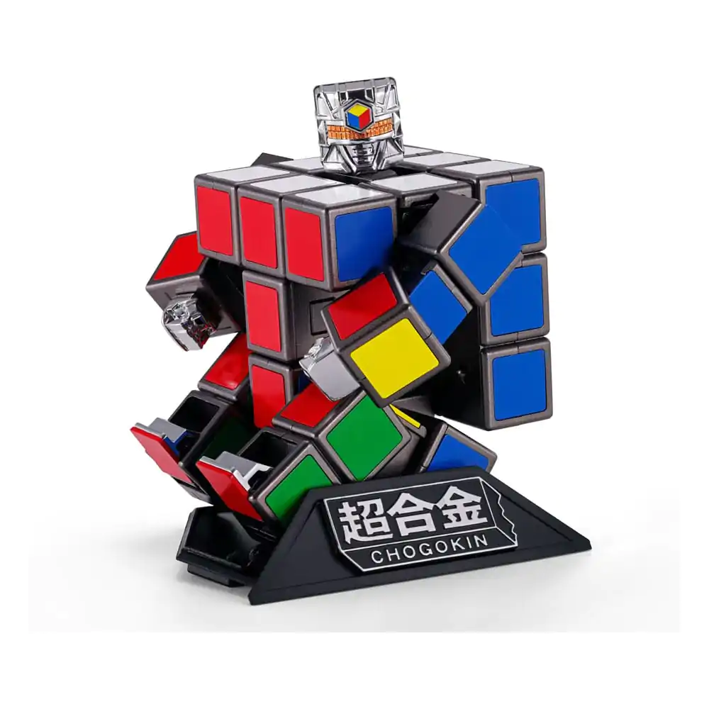 Rubik´s Cube Soul of Chogokin Diecast Akčná Figúrka Rubik´s Cube Robo 15 cm termékfotó