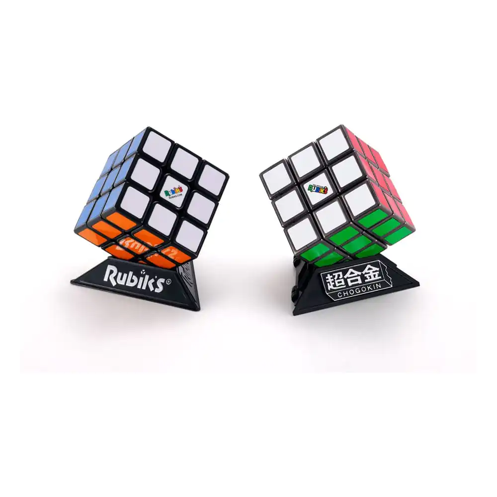 Rubik´s Cube Soul of Chogokin Diecast Akčná Figúrka Rubik´s Cube Robo 15 cm termékfotó