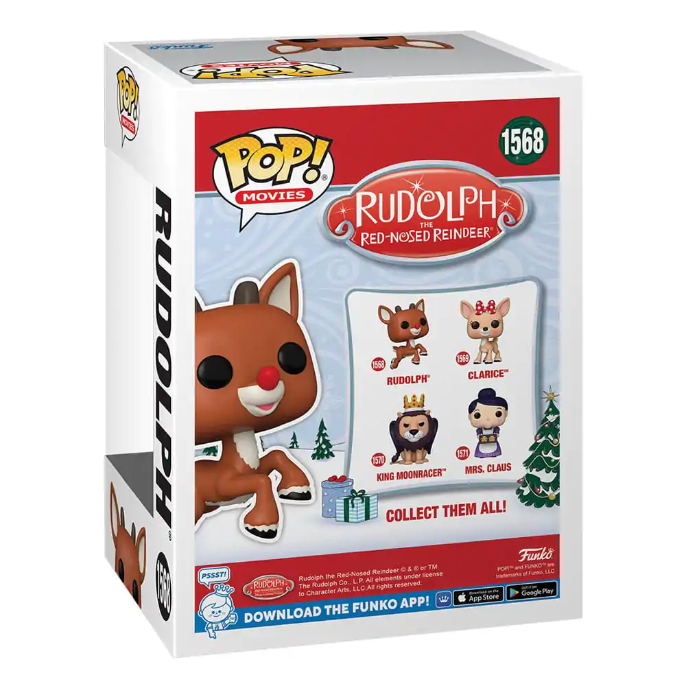 Rudolph the Red-Nosed Reindeer Funko POP! Movies Vinyl Figure Rudolph(Flying) 9 cm termékfotó