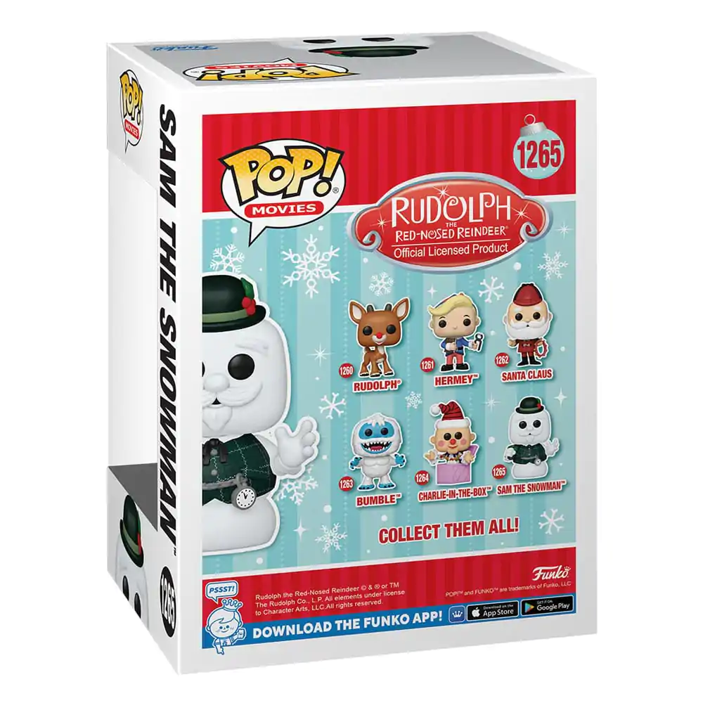 Rudolph the Red-Nosed Reindeer POP! Movies Vinylová figúrka Sam the Snowman 9 cm produktová fotografia