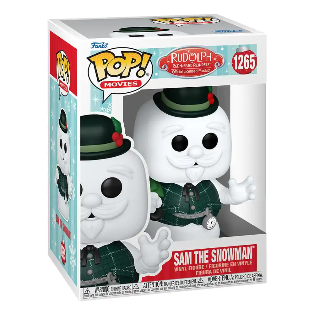 Rudolph the Red-Nosed Reindeer POP! Movies Vinylová figúrka Sam the Snowman 9 cm produktová fotografia