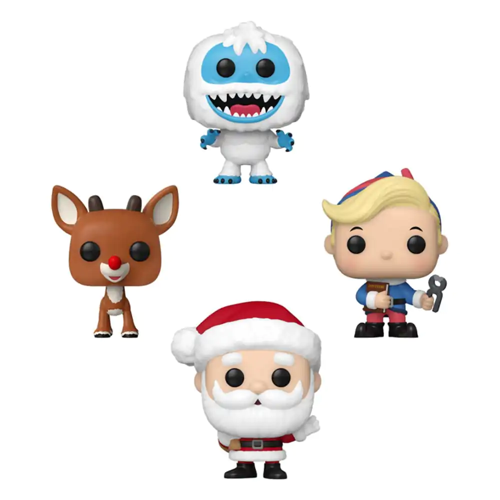 Rudolph the Red-Nosed Reindeer Pocket POP! Vinylová figúrka 4-Pack Tree Holiday 4 cm produktová fotografia