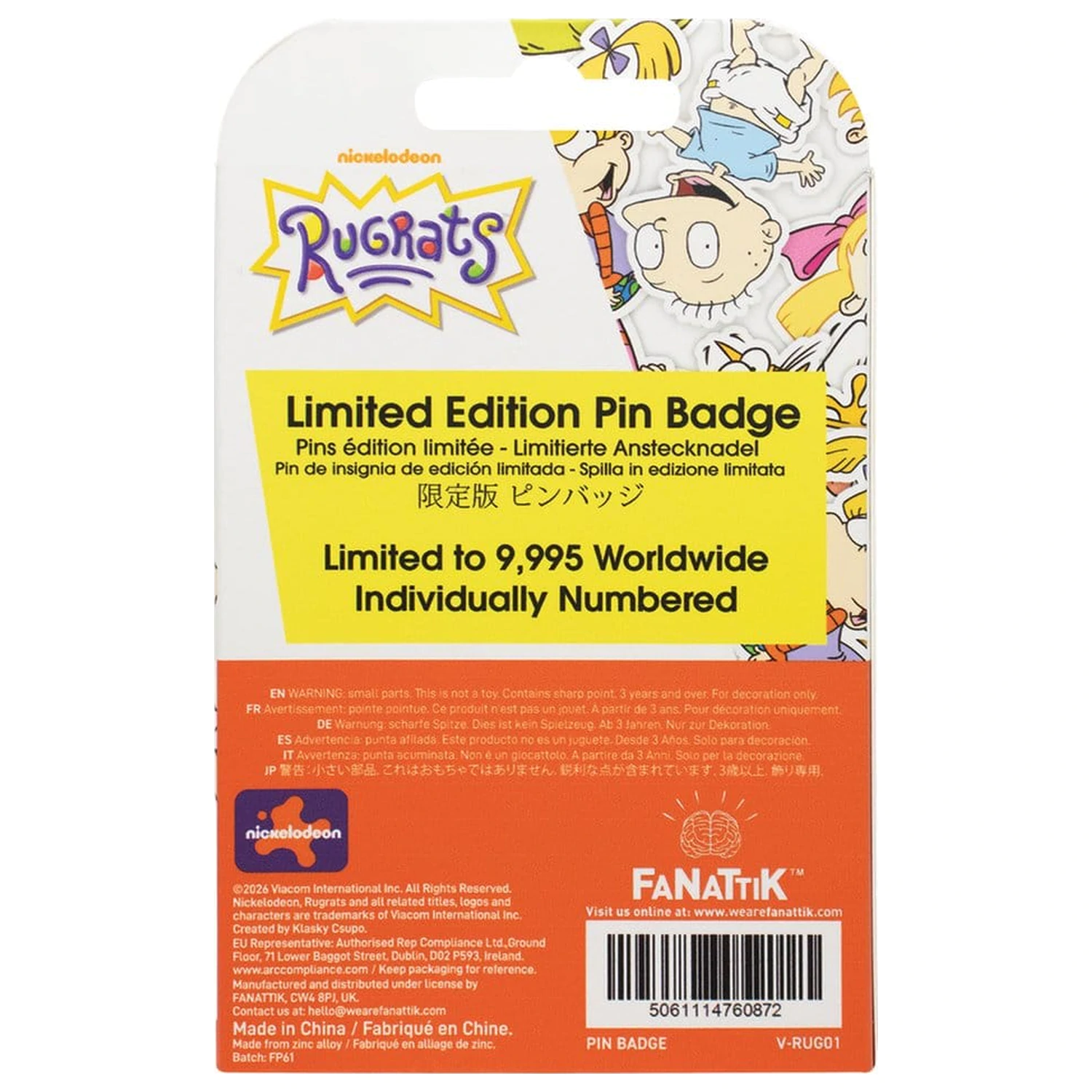 Rugrats Odznak Limited Edition k 35. výročiu produktová fotografia