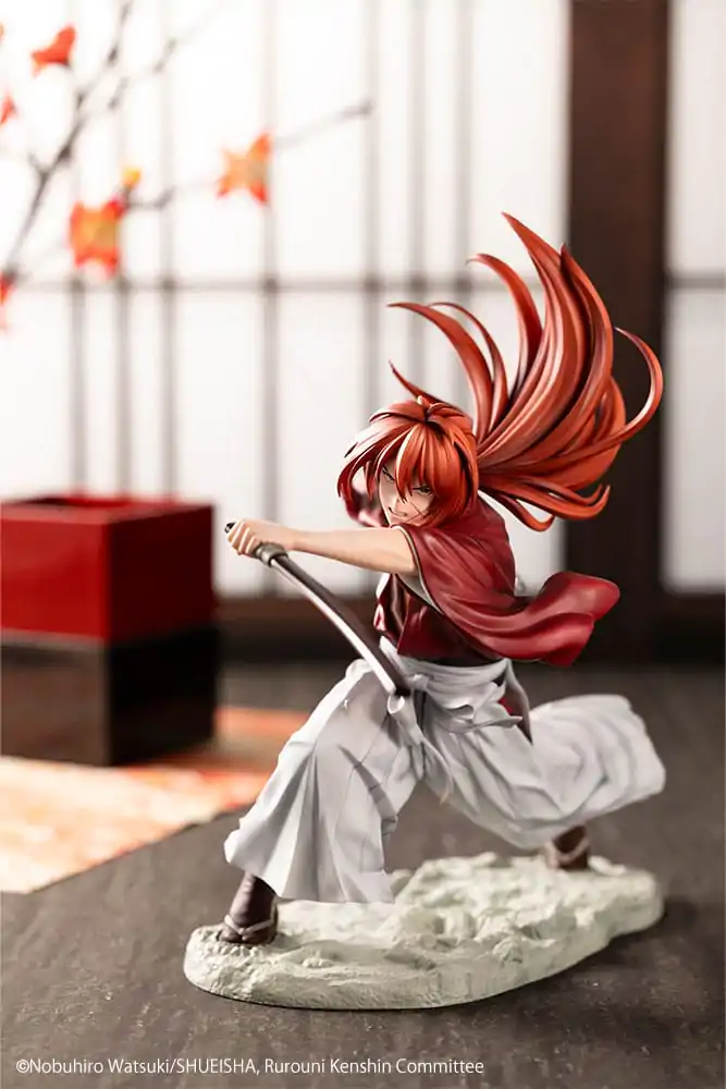 Rurouni Kenshin ARTFXJ soška 1/8 Kenshin Himura 20 cm termékfotó