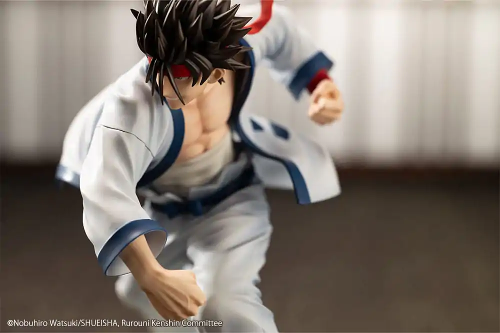 Rurouni Kenshin ARTFXJ soška 1/8 Sanosuke Sagara 18 cm termékfotó