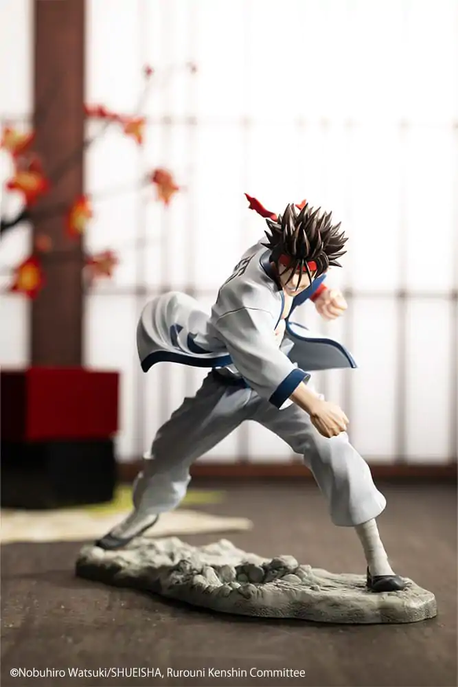 Rurouni Kenshin ARTFXJ soška 1/8 Sanosuke Sagara 18 cm termékfotó