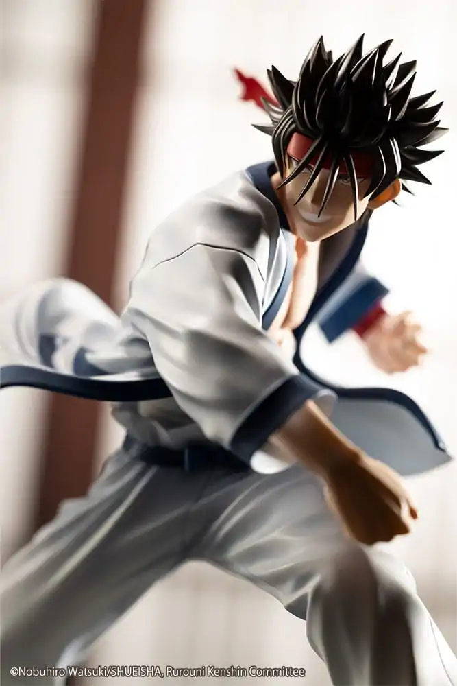 Rurouni Kenshin ARTFXJ soška 1/8 Sanosuke Sagara 18 cm termékfotó