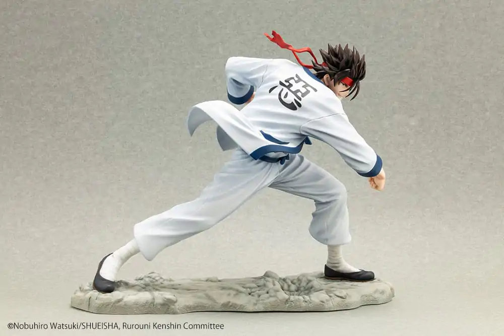 Rurouni Kenshin ARTFXJ soška 1/8 Sanosuke Sagara 18 cm termékfotó