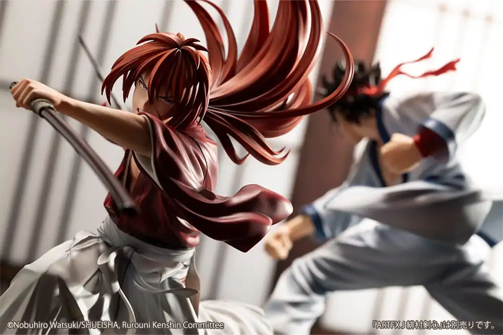 Rurouni Kenshin ARTFXJ soška 1/8 Sanosuke Sagara 18 cm termékfotó