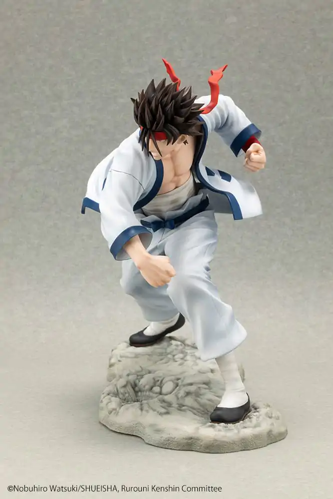 Rurouni Kenshin ARTFXJ soška 1/8 Sanosuke Sagara 18 cm termékfotó