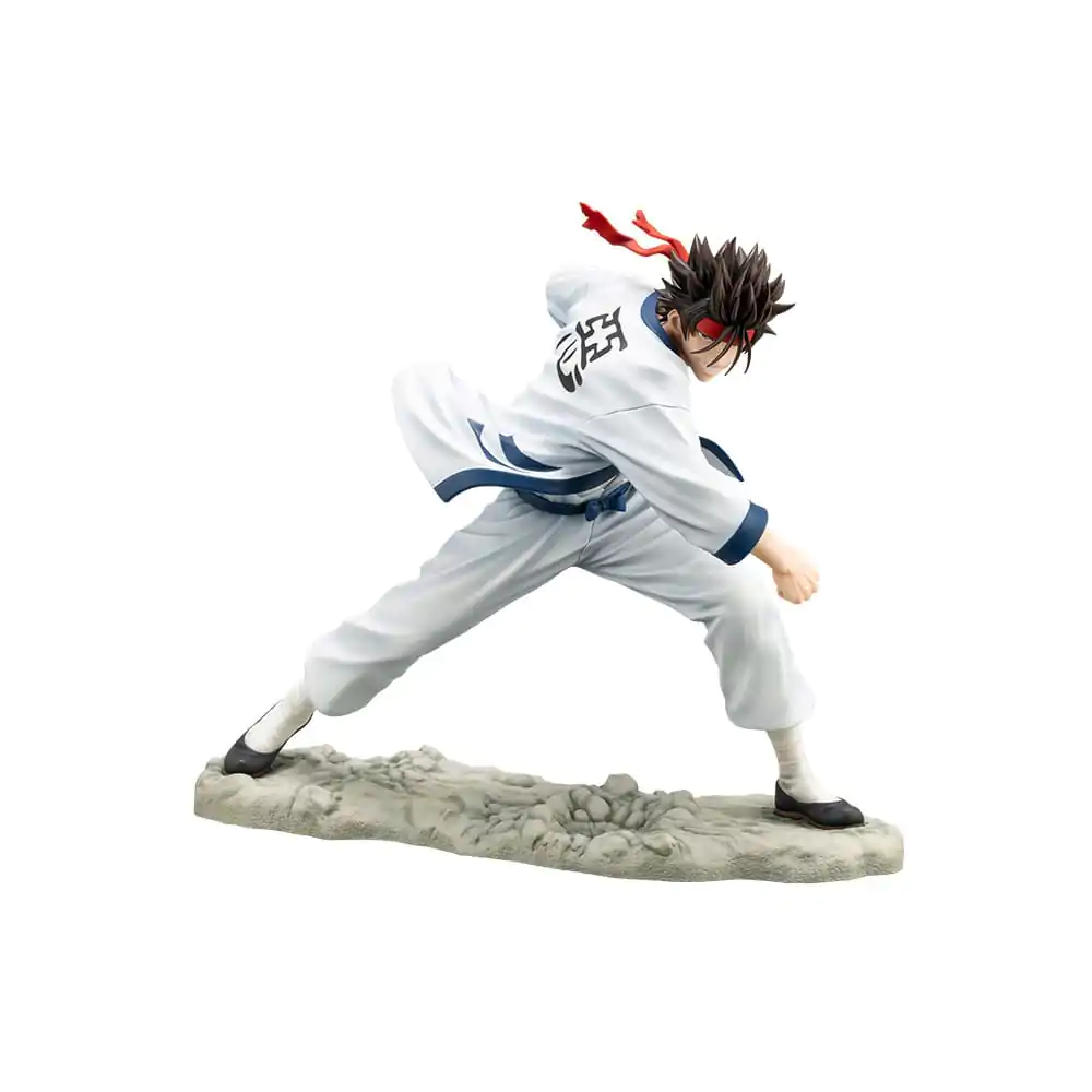 Rurouni Kenshin ARTFXJ soška 1/8 Sanosuke Sagara 18 cm termékfotó