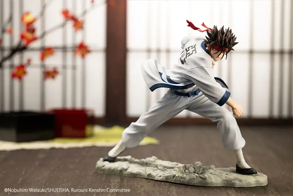 Rurouni Kenshin ARTFXJ soška 1/8 Sanosuke Sagara 18 cm termékfotó