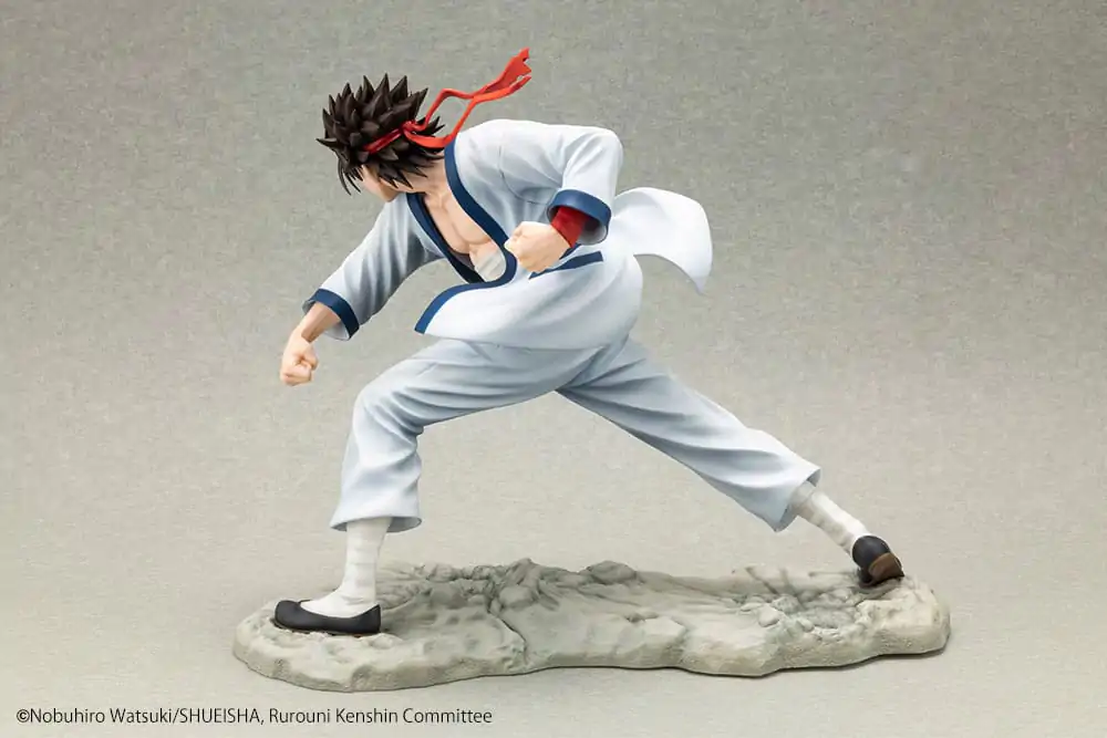 Rurouni Kenshin ARTFXJ soška 1/8 Sanosuke Sagara 18 cm termékfotó