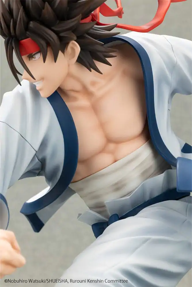 Rurouni Kenshin ARTFXJ soška 1/8 Sanosuke Sagara 18 cm termékfotó