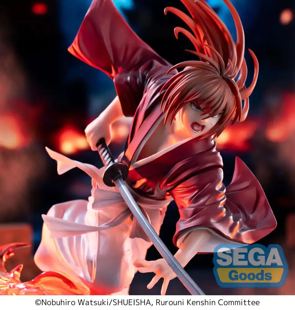 Rurouni Kenshin Luminasta PVC figúrka &quot;Rurouni Kenshin&quot; &quot;Kenshin Himura&quot; 15 cm termékfotó