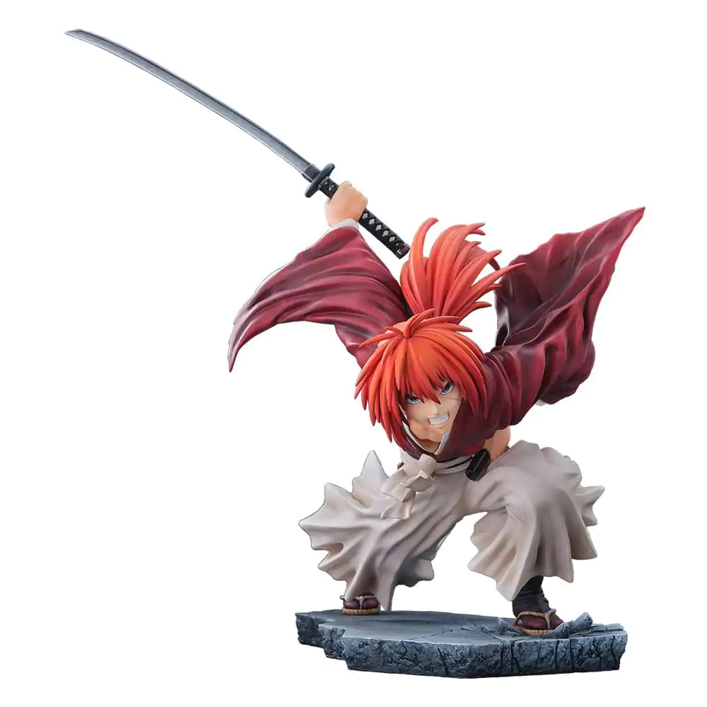 Rurouni Kenshin: Meiji Kenkaku Romantan Kyoto Douran PVC Socha 1/6 Kenshin Himura Dragon Flight of Heaven Ver. 26 cm produktová fotografia