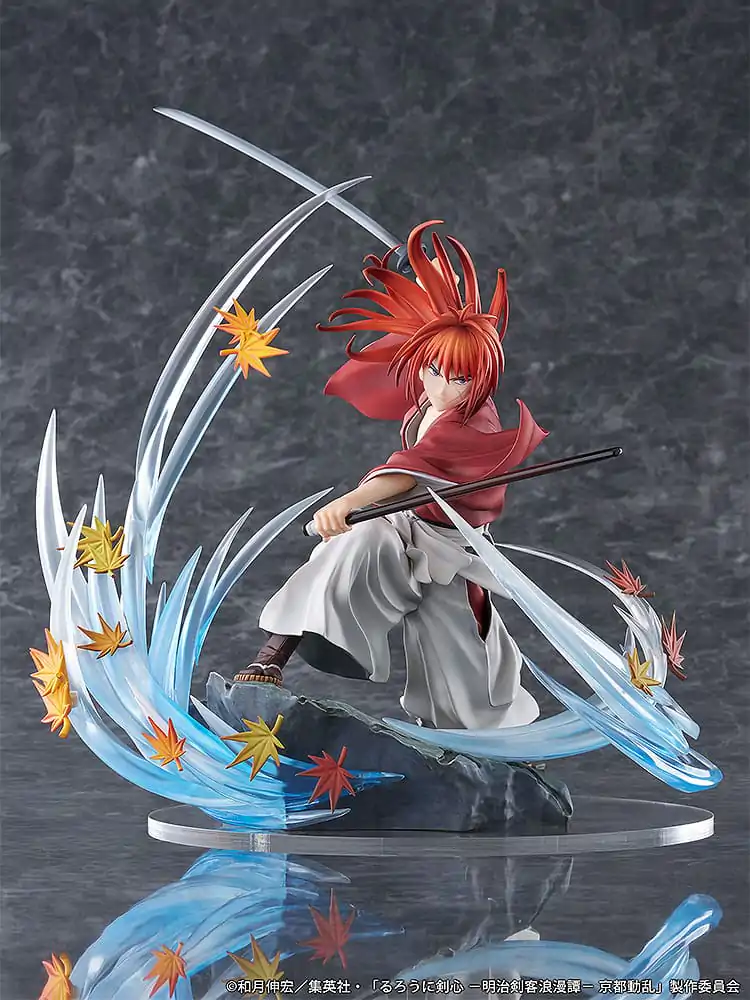 Rurouni Kenshin: Meiji Kenkaku Romantan Kyoto Douran PVC soška 1/7 Kenshin Himura Souryusen Ver. 27 cm termékfotó