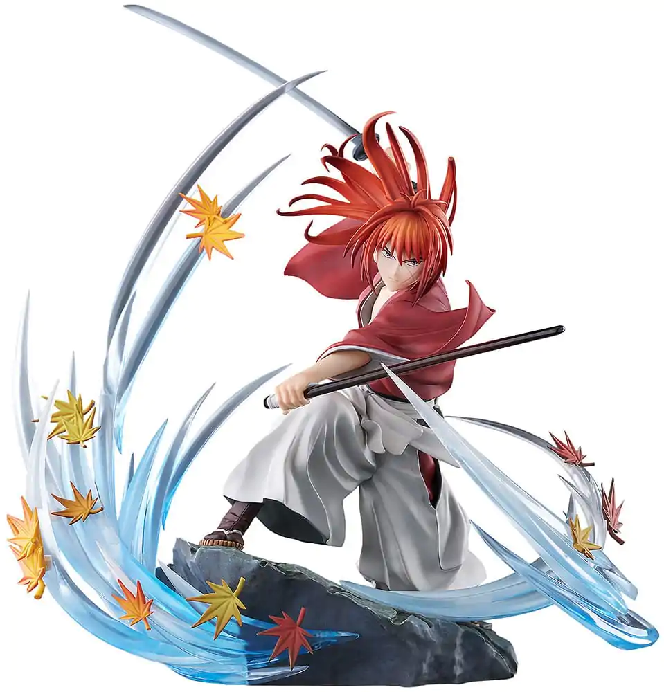 Rurouni Kenshin: Meiji Kenkaku Romantan Kyoto Douran PVC soška 1/7 Kenshin Himura Souryusen Ver. 27 cm termékfotó