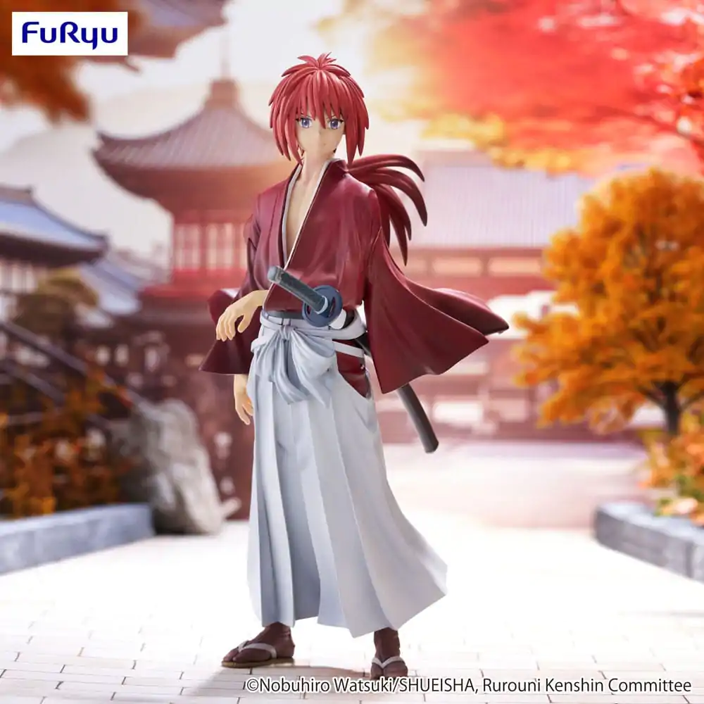 Rurouni Kenshin: Meiji Kenkaku Romantan Trio-Try-iT PVC Socha Kenshin Himura 19 cm produktová fotografia