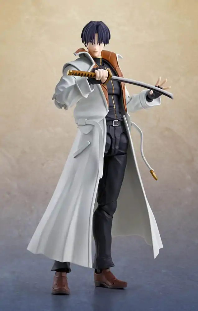 Rurouni Kenshin: Meiji Swordsman Romantic Story S.H. Figuarts Akčná figúrka Aoshi Shinomori 17 cm termékfotó