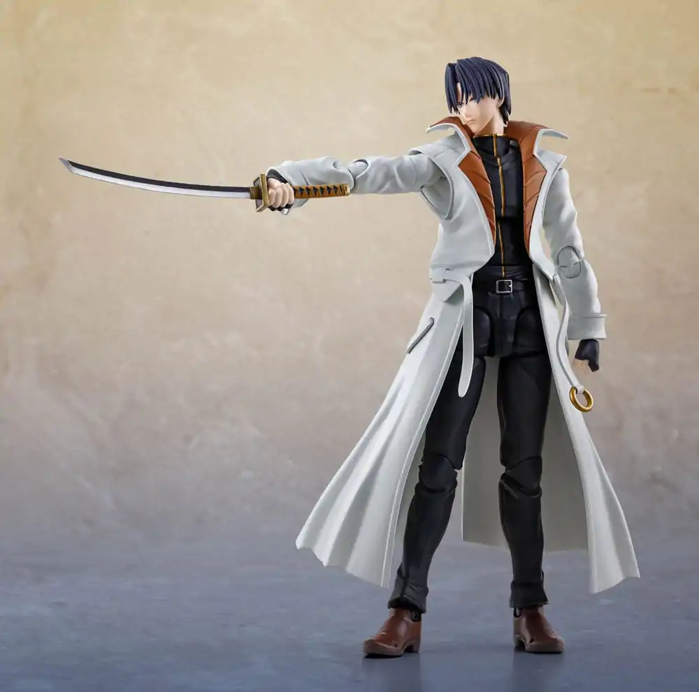 Rurouni Kenshin: Meiji Swordsman Romantic Story S.H. Figuarts Akčná figúrka Aoshi Shinomori 17 cm termékfotó