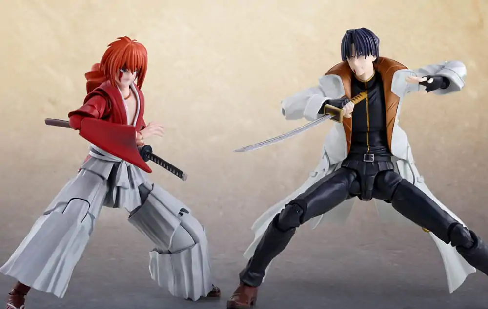 Rurouni Kenshin: Meiji Swordsman Romantic Story S.H. Figuarts Akčná figúrka Aoshi Shinomori 17 cm termékfotó