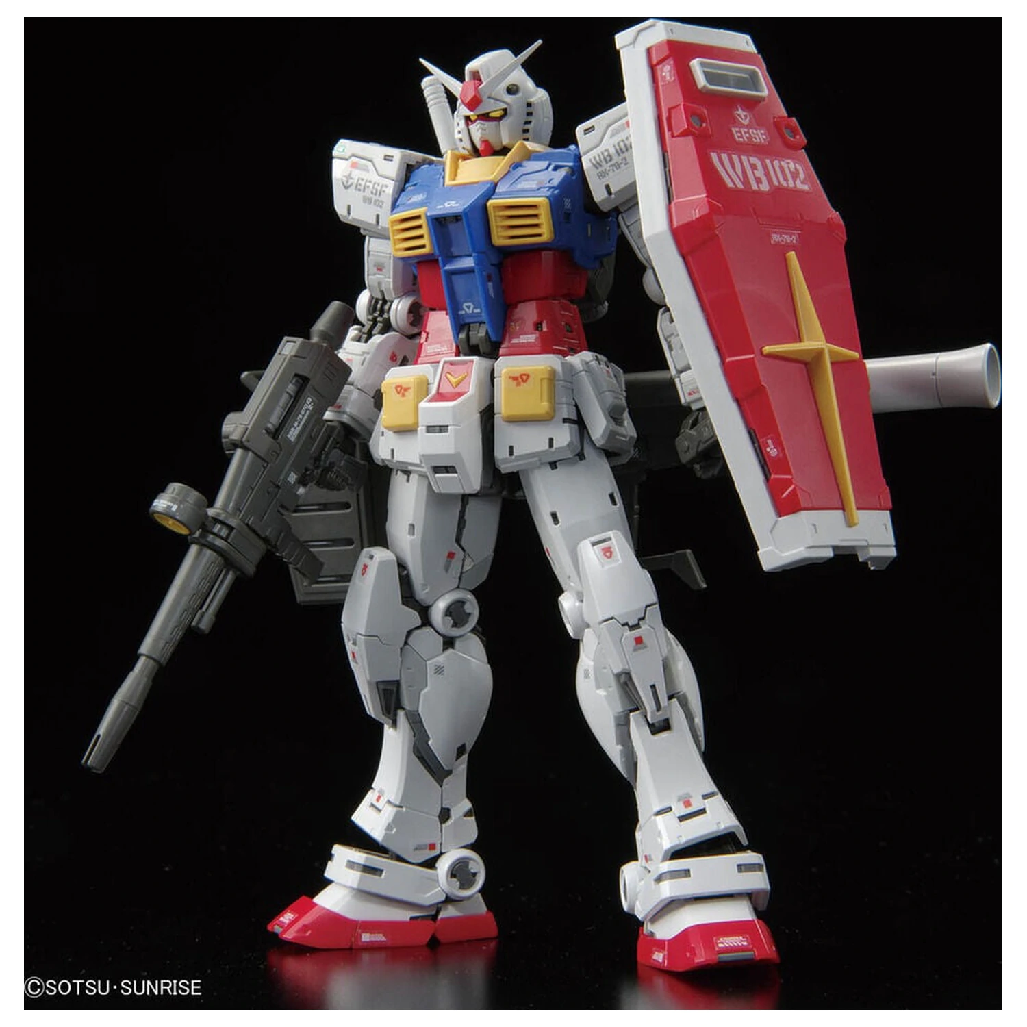 RX-78-2 Gundam Ver. 2.0 Modelová stavebnica RG 1/144 produktová fotografia