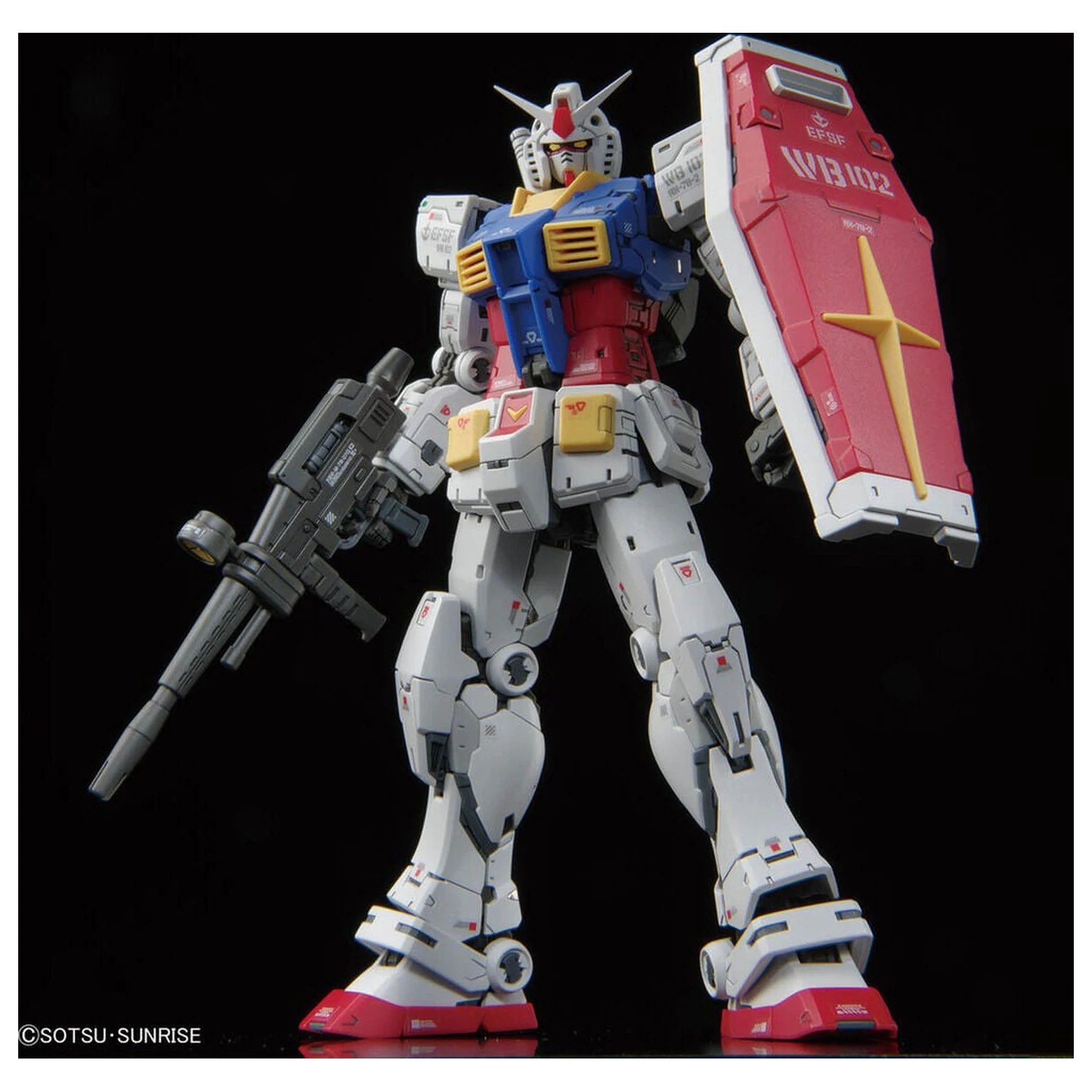 RX-78-2 Gundam Ver. 2.0 Modelová stavebnica RG 1/144 produktová fotografia