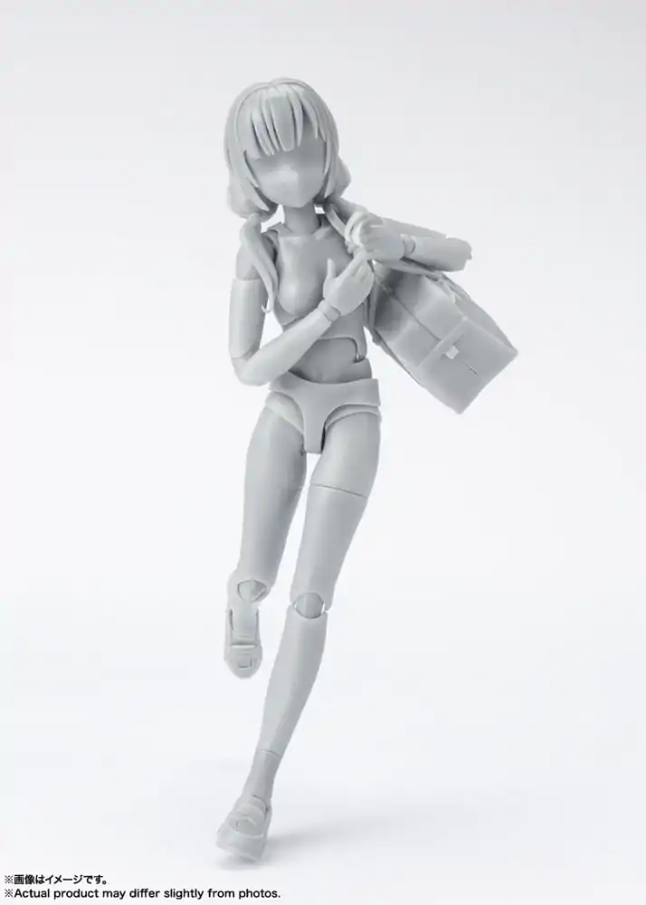 S.H. Figuarts Akčná figúrka Body-Chan School Life Edition DX Set (Gray Color Ver.) 13 cm produktová fotografia