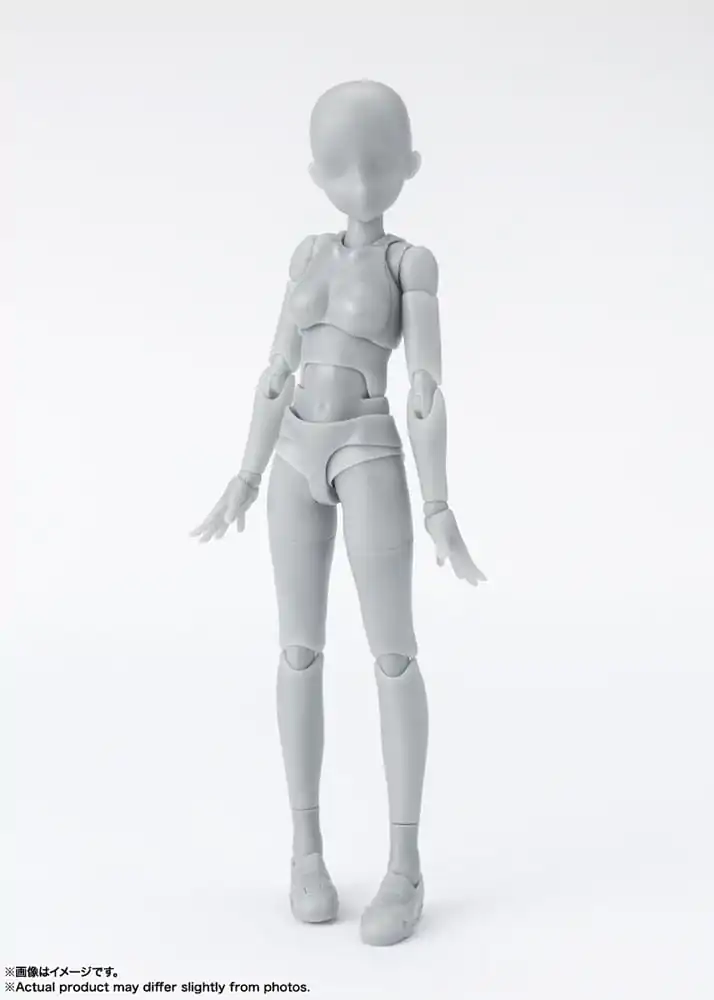S.H. Figuarts Akčná figúrka Body-Chan School Life Edition DX Set (Gray Color Ver.) 13 cm produktová fotografia