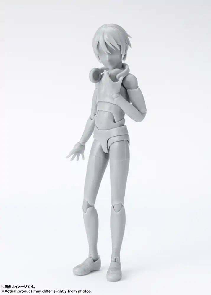 S.H. Figuarts Akčná figúrka Body-Kun School Life Edition DX Set (Gray Color Ver.) 13 cm produktová fotografia