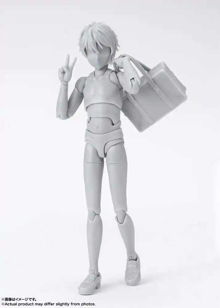 S.H. Figuarts Akčná figúrka Body-Kun School Life Edition DX Set (Gray Color Ver.) 13 cm produktová fotografia
