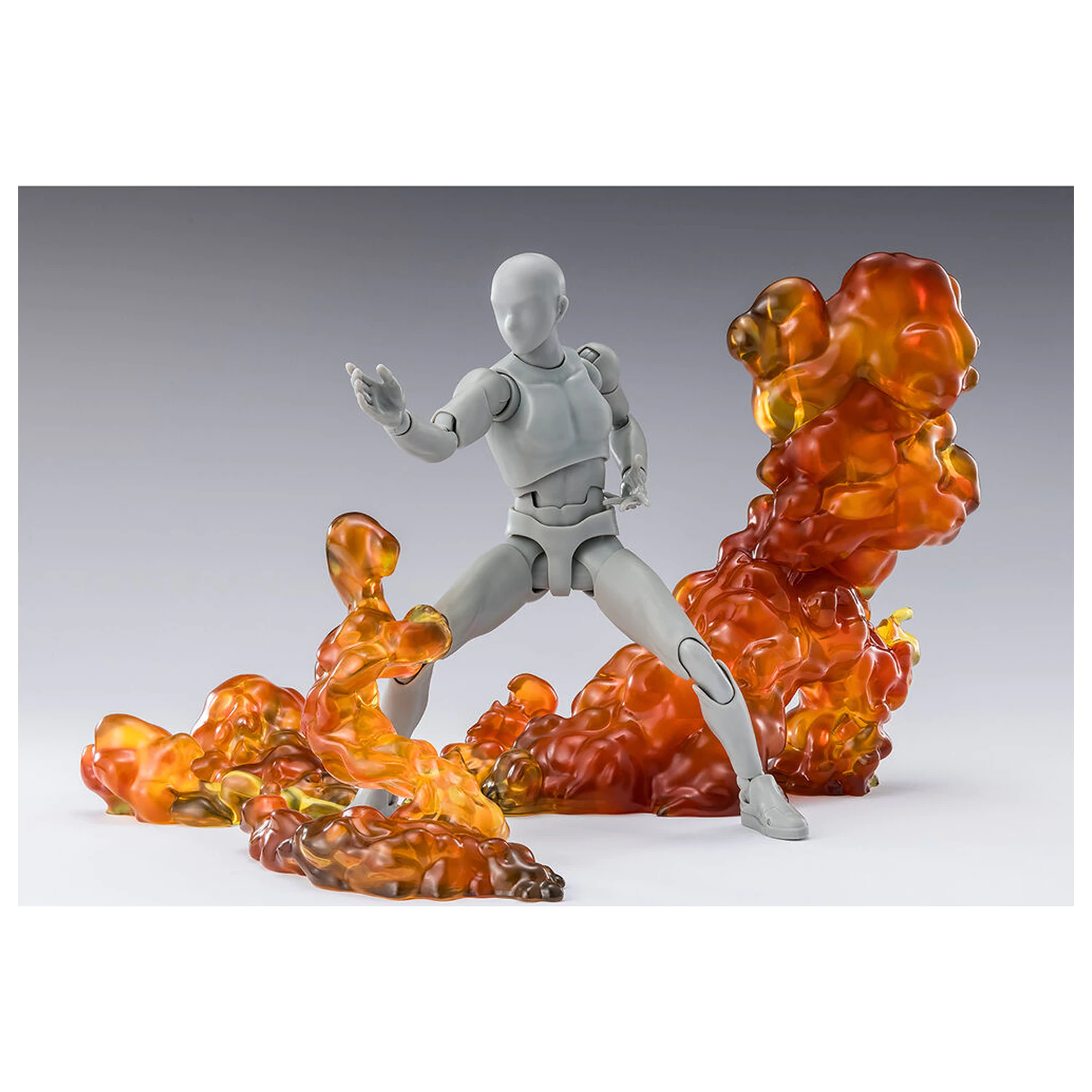 S.H. Figuarts dymové prasknutie efekt produktová fotografia