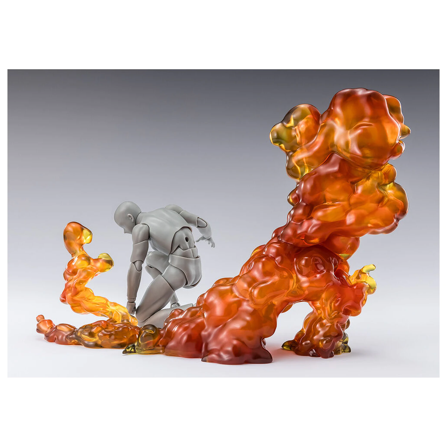 S.H. Figuarts dymové prasknutie efekt produktová fotografia
