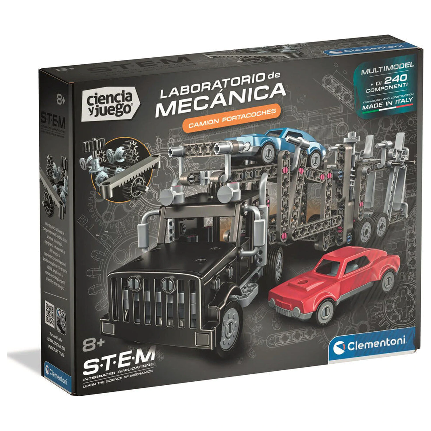 S.T.E.M Prepravník áut Mechanické laboratórium hra produktová fotografia