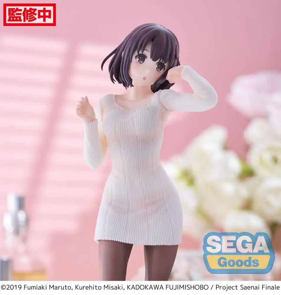 Saekano: How to Raise a Boring Girlfriend Luminasta PVC Socha Megumi Kato Sweater Ver. 22 cm produktová fotografia