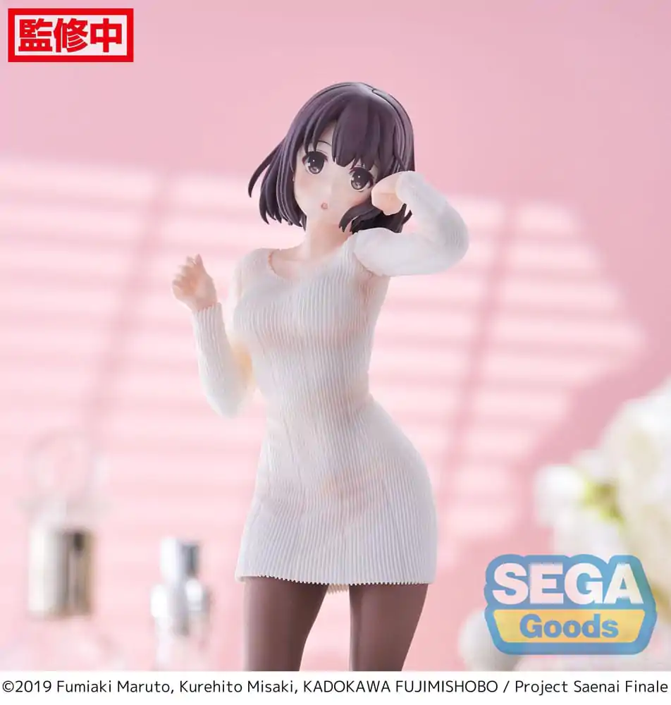 Saekano: How to Raise a Boring Girlfriend Luminasta PVC Socha Megumi Kato Sweater Ver. 22 cm produktová fotografia