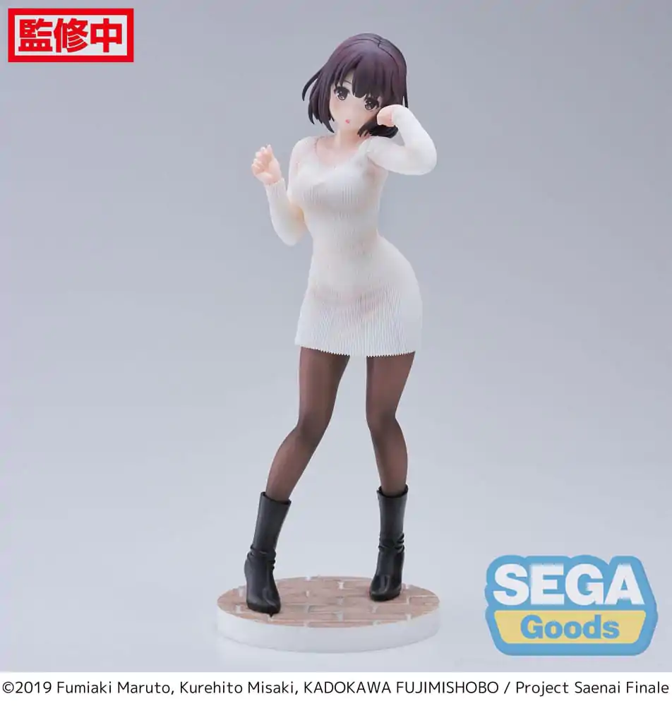 Saekano: How to Raise a Boring Girlfriend Luminasta PVC Socha Megumi Kato Sweater Ver. 22 cm produktová fotografia