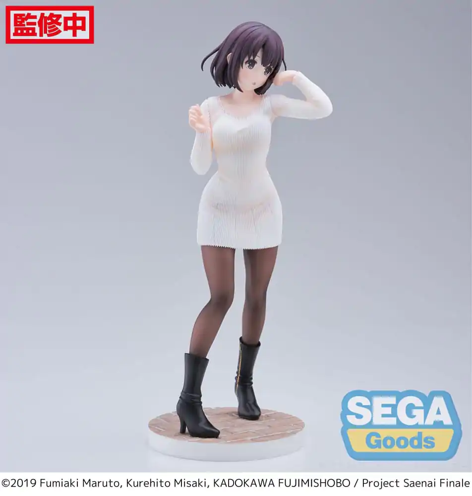Saekano: How to Raise a Boring Girlfriend Luminasta PVC Socha Megumi Kato Sweater Ver. 22 cm produktová fotografia