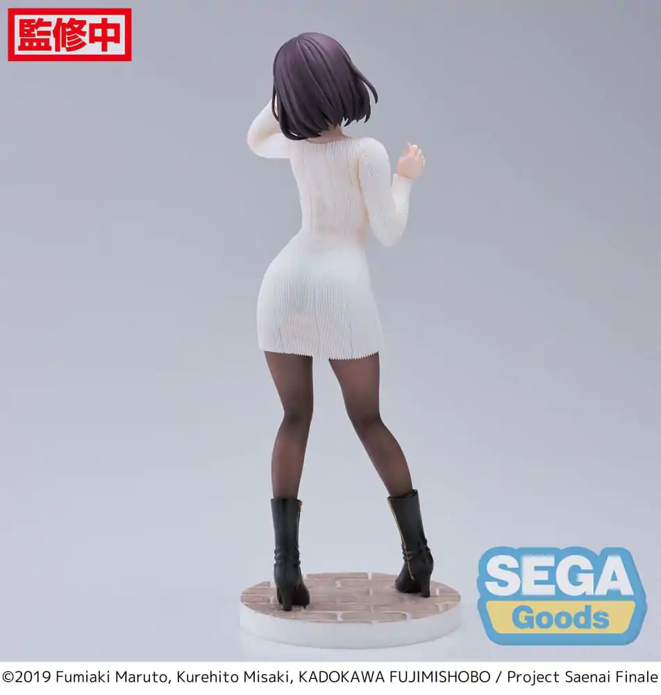 Saekano: How to Raise a Boring Girlfriend Luminasta PVC Socha Megumi Kato Sweater Ver. 22 cm produktová fotografia