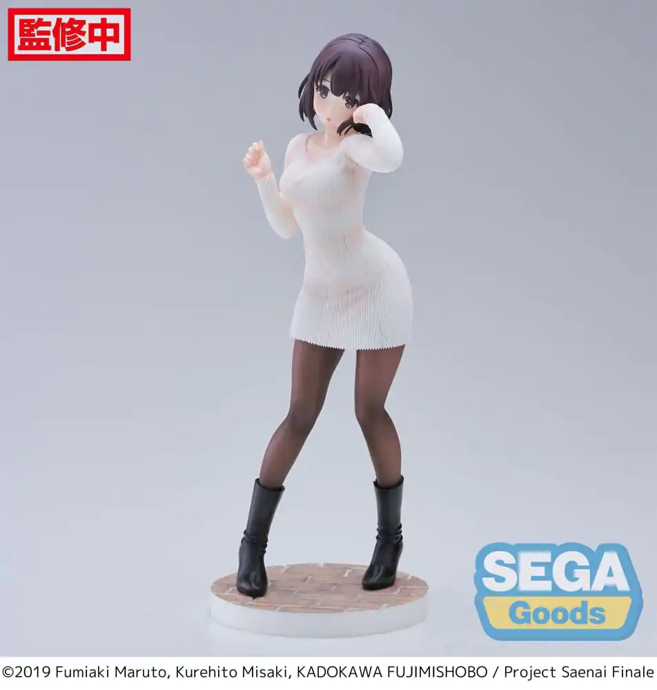 Saekano: How to Raise a Boring Girlfriend Luminasta PVC Socha Megumi Kato Sweater Ver. 22 cm produktová fotografia
