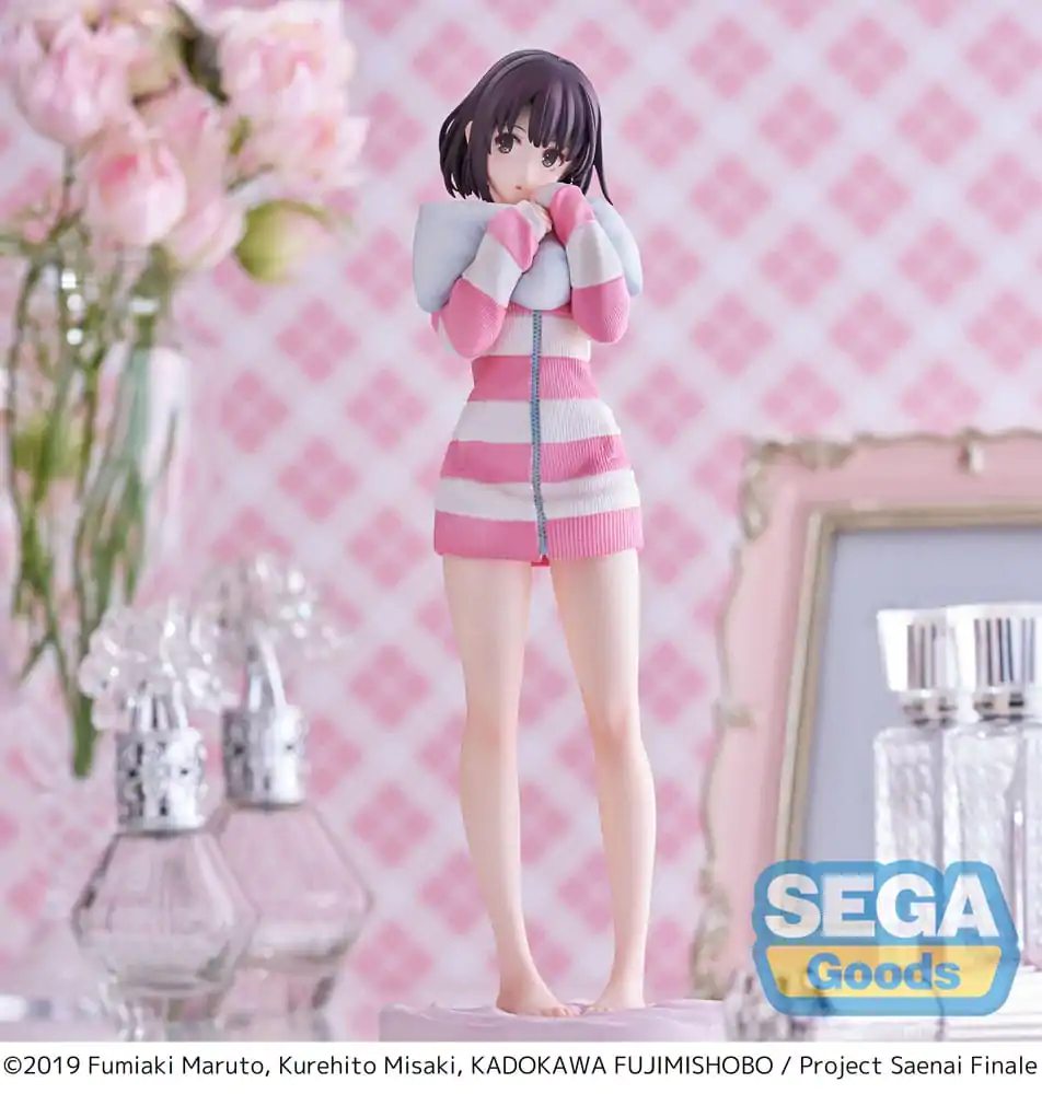 Saekano the Movie: Finale Luminasta PVC figúrka Megumi Kato pizsamás verzió 22 cm termékfotó